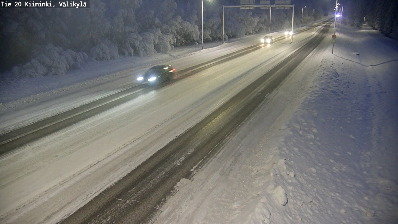 Kelikamerat Kuva Tie 20 Oulu Kiiminki, Välikylä, Oulu, Pohjois-Pohjanmaa