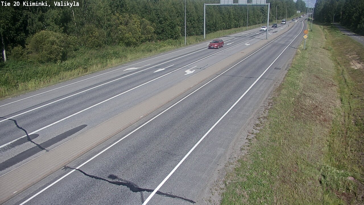 Kelikamerat Kuva Tie 20 Oulu Kiiminki, Välikylä, Oulu, Pohjois-Pohjanmaa