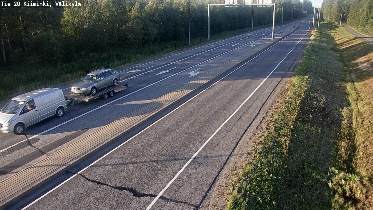 Kelikamerat Kuva Tie 20 Oulu Kiiminki, Välikylä, Oulu, Pohjois-Pohjanmaa