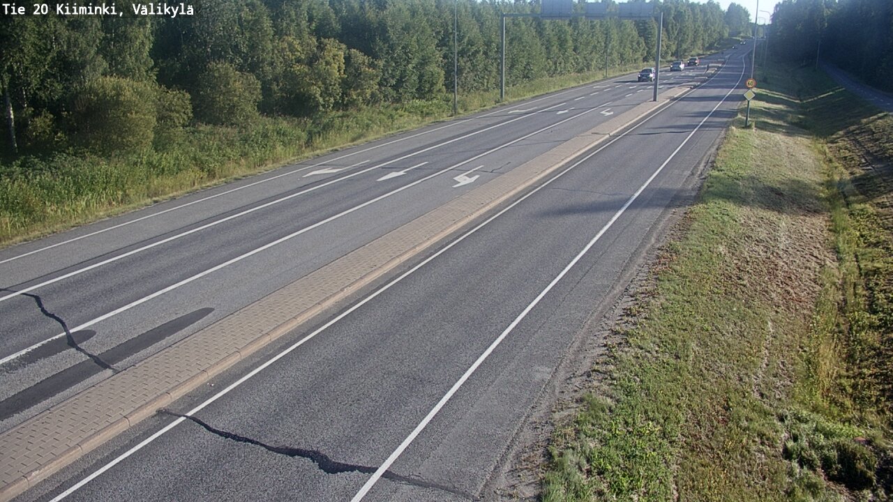 Weather Camera Image Road 20 Oulu Kiiminki, Välikylä, Oulu, Pohjois-Pohjanmaa