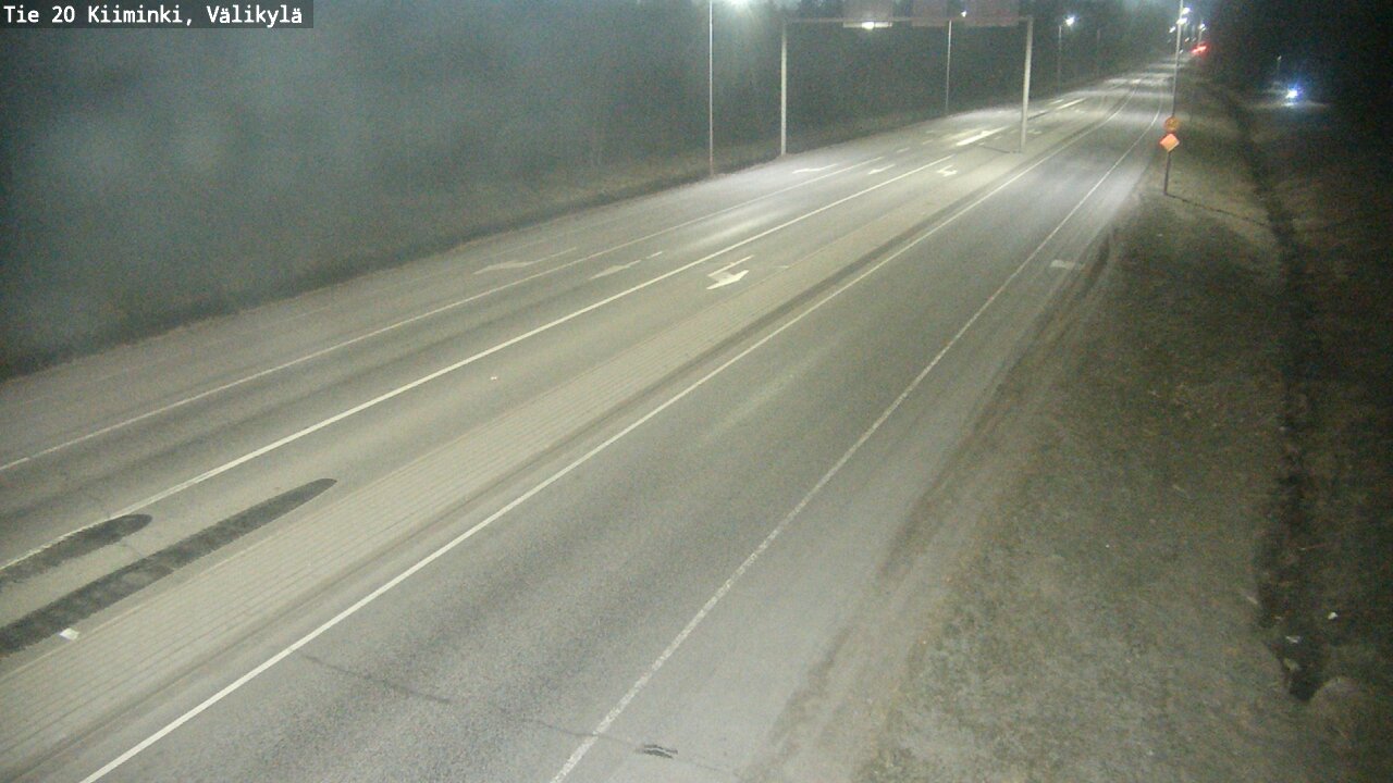 Kelikamerat Kuva Tie 20 Oulu Kiiminki, Välikylä, Oulu, Pohjois-Pohjanmaa