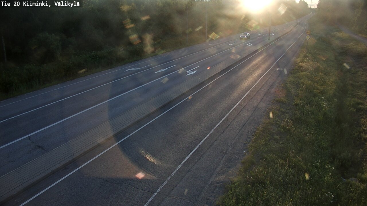 Weather Camera Image Road 20 Oulu Kiiminki, Välikylä, Oulu, Pohjois-Pohjanmaa