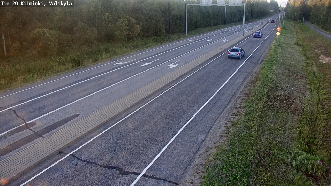 Kelikamerat Kuva Tie 20 Oulu Kiiminki, Välikylä, Oulu, Pohjois-Pohjanmaa
