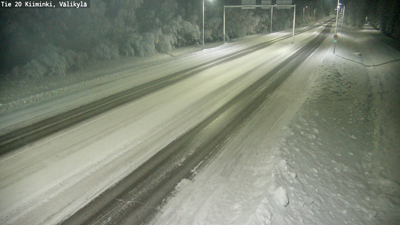 Kelikamerat Kuva Tie 20 Oulu Kiiminki, Välikylä, Oulu, Pohjois-Pohjanmaa