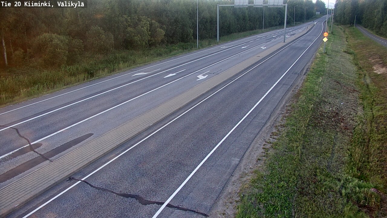 Kelikamerat Kuva Tie 20 Oulu Kiiminki, Välikylä, Oulu, Pohjois-Pohjanmaa