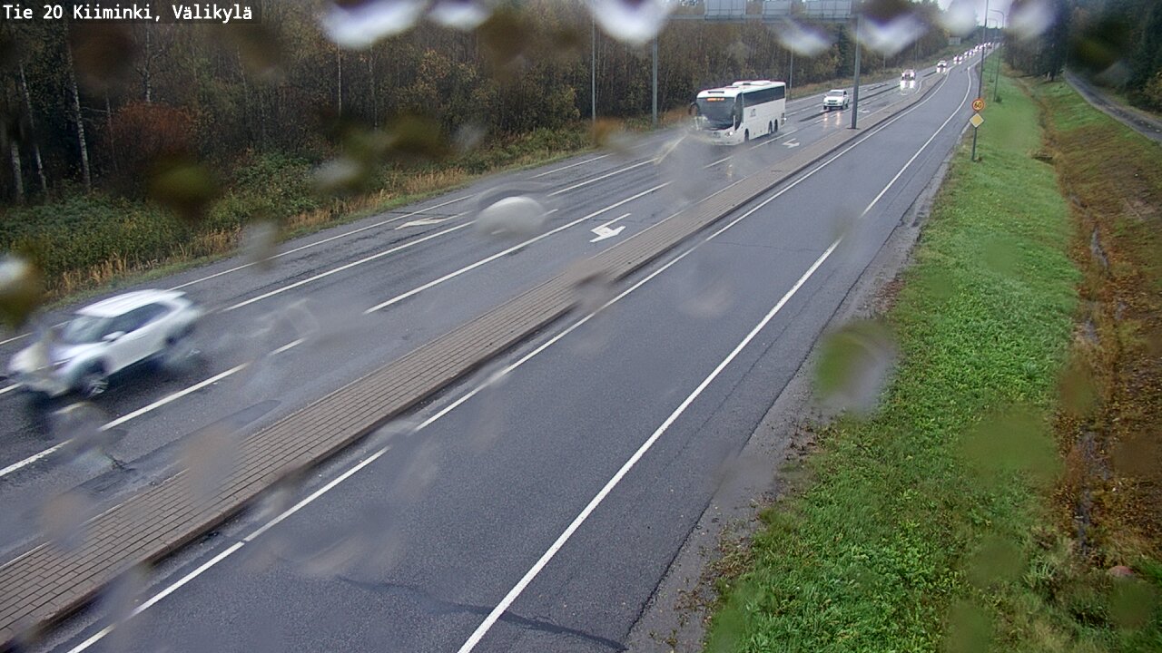 Weather Camera Image Väg 20 Uleåborg Kiiminki, Välikylä, Oulu, Pohjois-Pohjanmaa