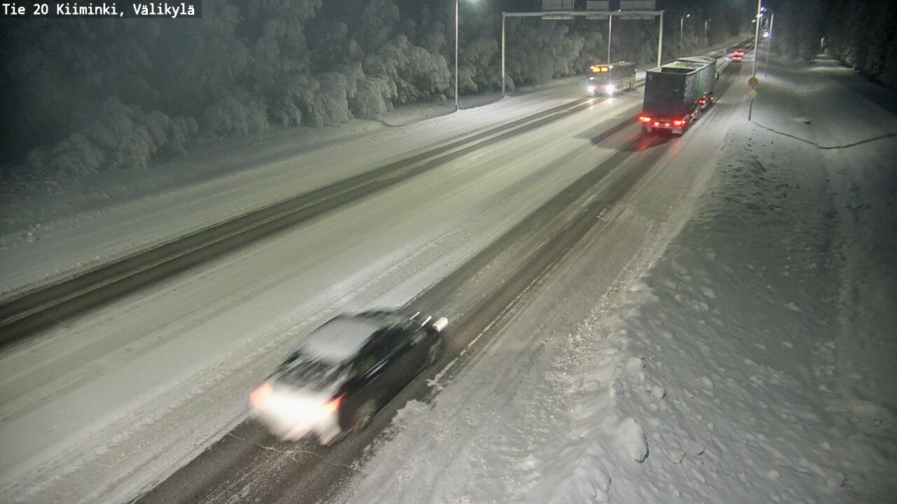 Kelikamerat Kuva Tie 20 Oulu Kiiminki, Välikylä, Oulu, Pohjois-Pohjanmaa