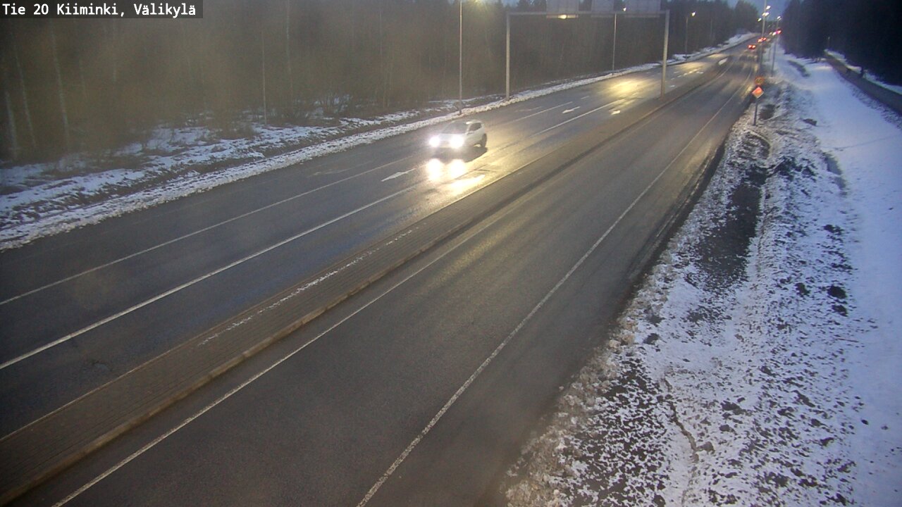 Kelikamerat Kuva Tie 20 Oulu Kiiminki, Välikylä, Oulu, Pohjois-Pohjanmaa