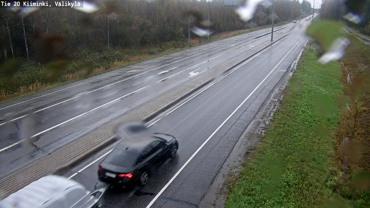 Weather Camera Image Väg 20 Uleåborg Kiiminki, Välikylä, Oulu, Pohjois-Pohjanmaa