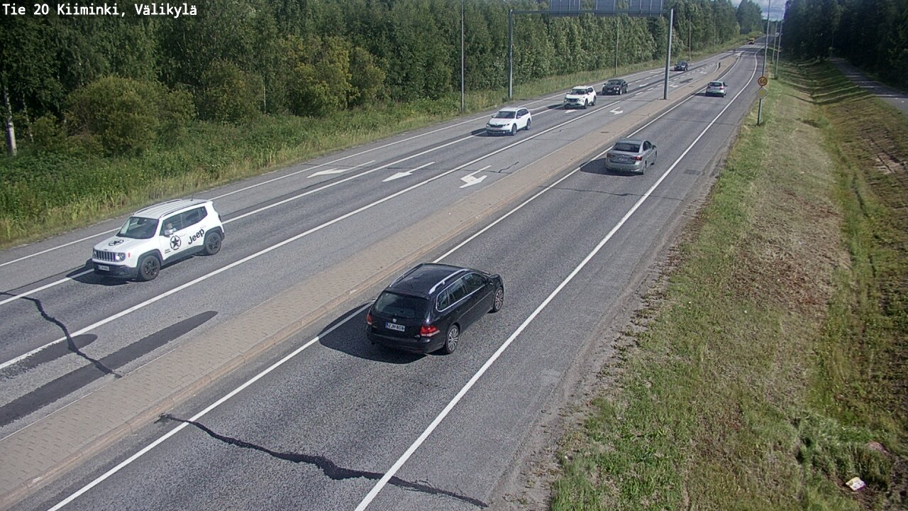 Kelikamerat Kuva Tie 20 Oulu Kiiminki, Välikylä, Oulu, Pohjois-Pohjanmaa