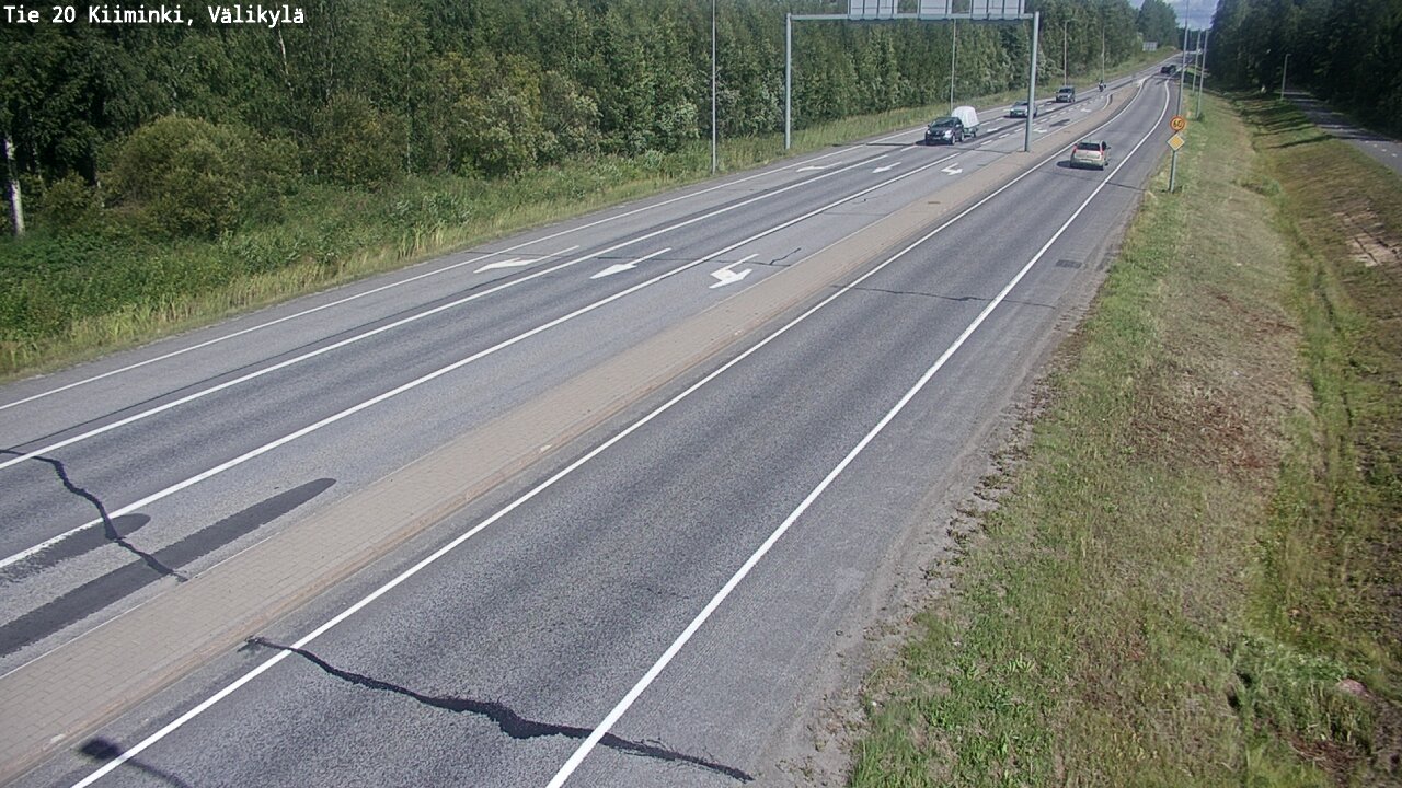 Kelikamerat Kuva Tie 20 Oulu Kiiminki, Välikylä, Oulu, Pohjois-Pohjanmaa