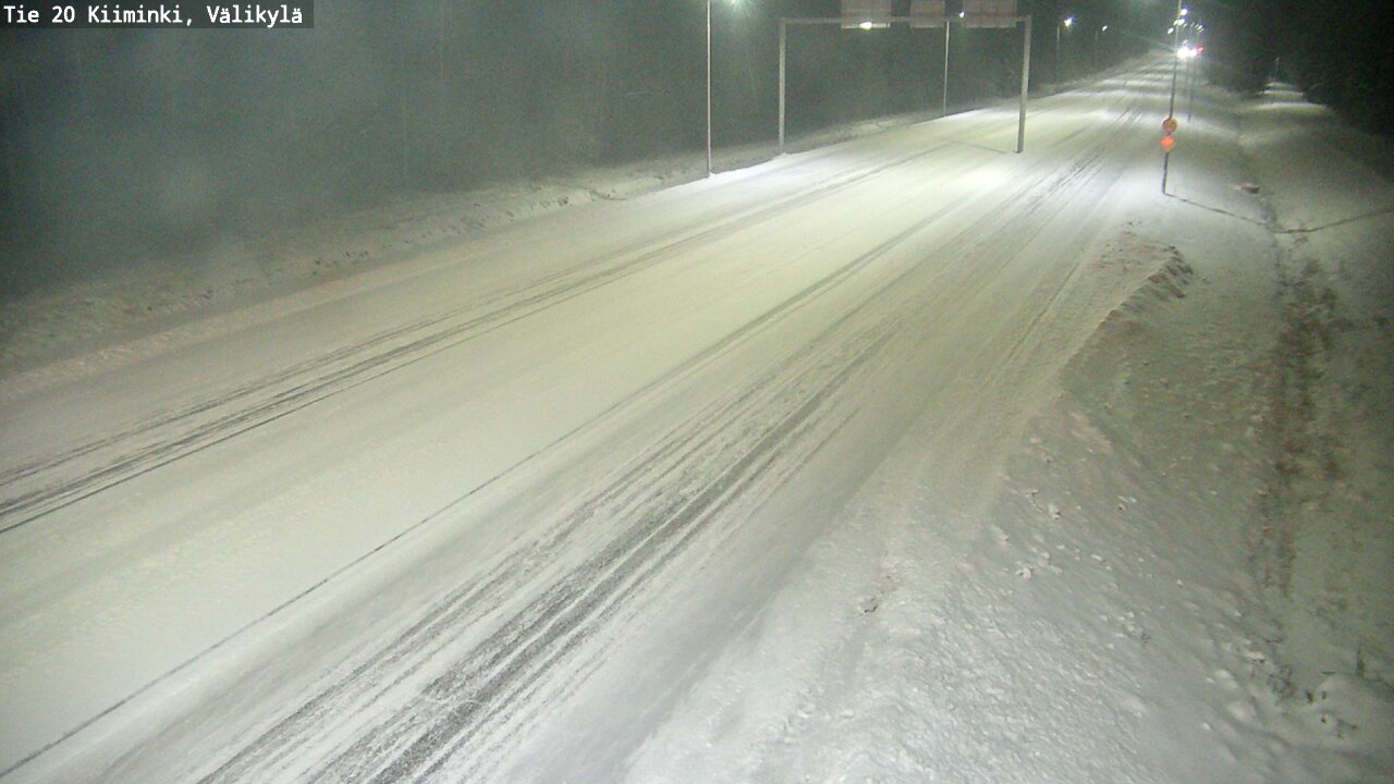 Kelikamerat Kuva Tie 20 Oulu Kiiminki, Välikylä, Oulu, Pohjois-Pohjanmaa