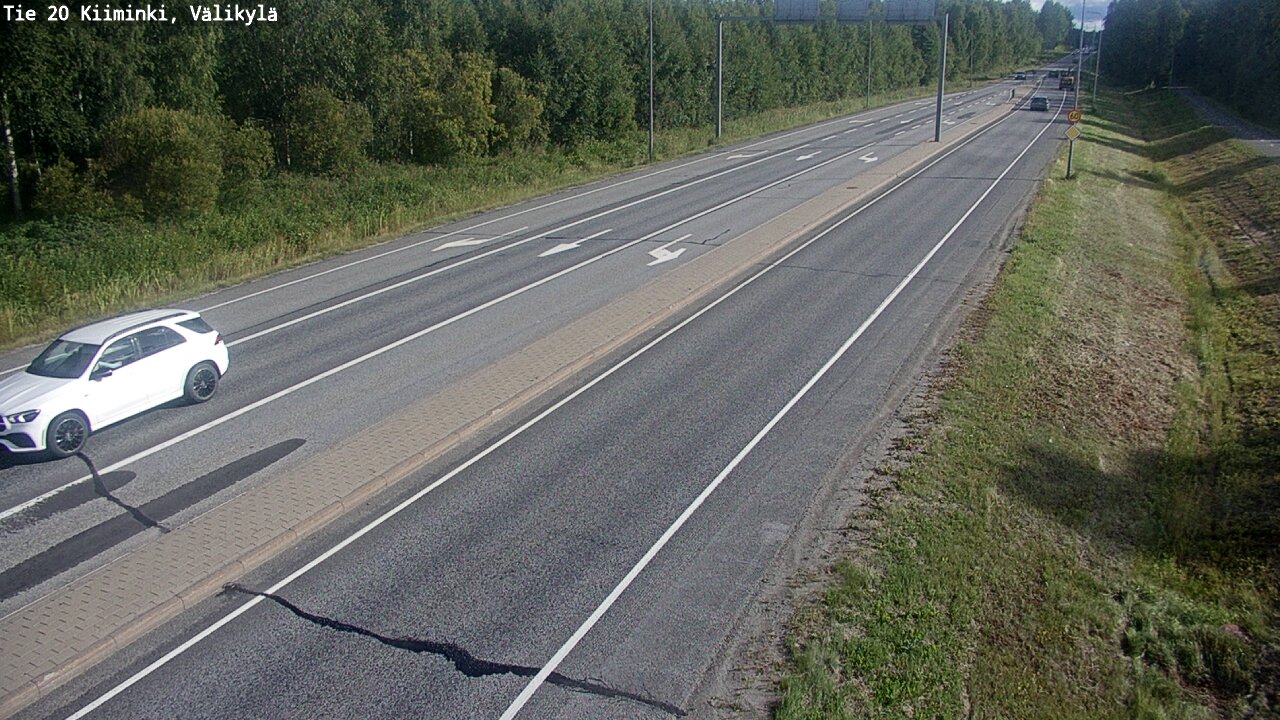 Weather Camera Image Road 20 Oulu Kiiminki, Välikylä, Oulu, Pohjois-Pohjanmaa