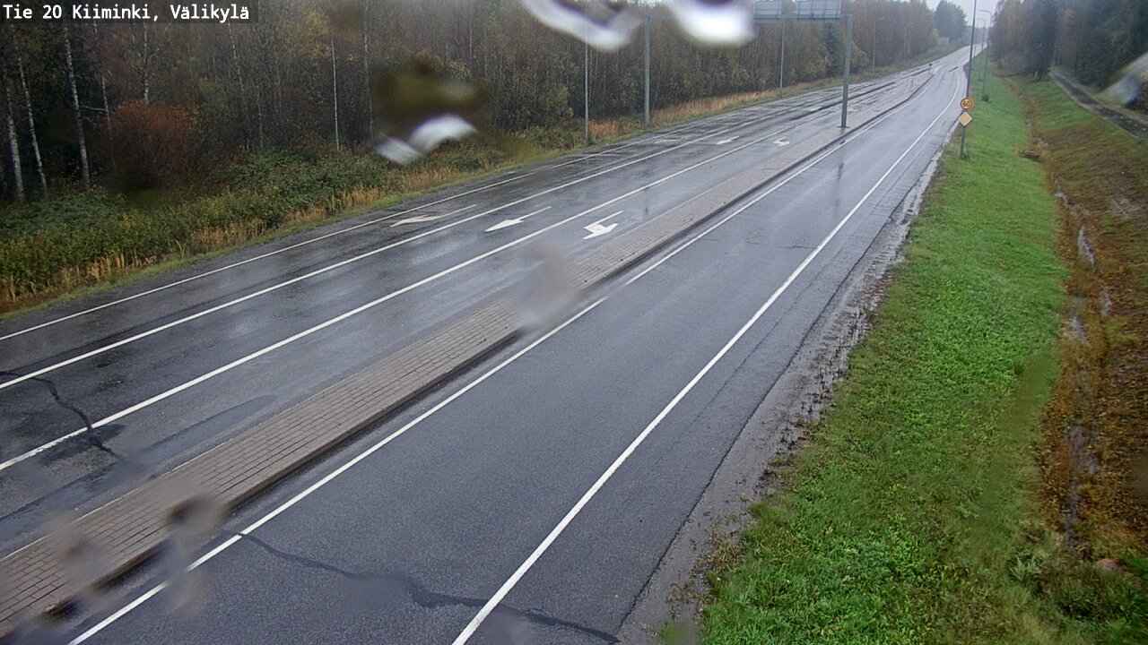 Weather Camera Image Road 20 Oulu Kiiminki, Välikylä, Oulu, Pohjois-Pohjanmaa