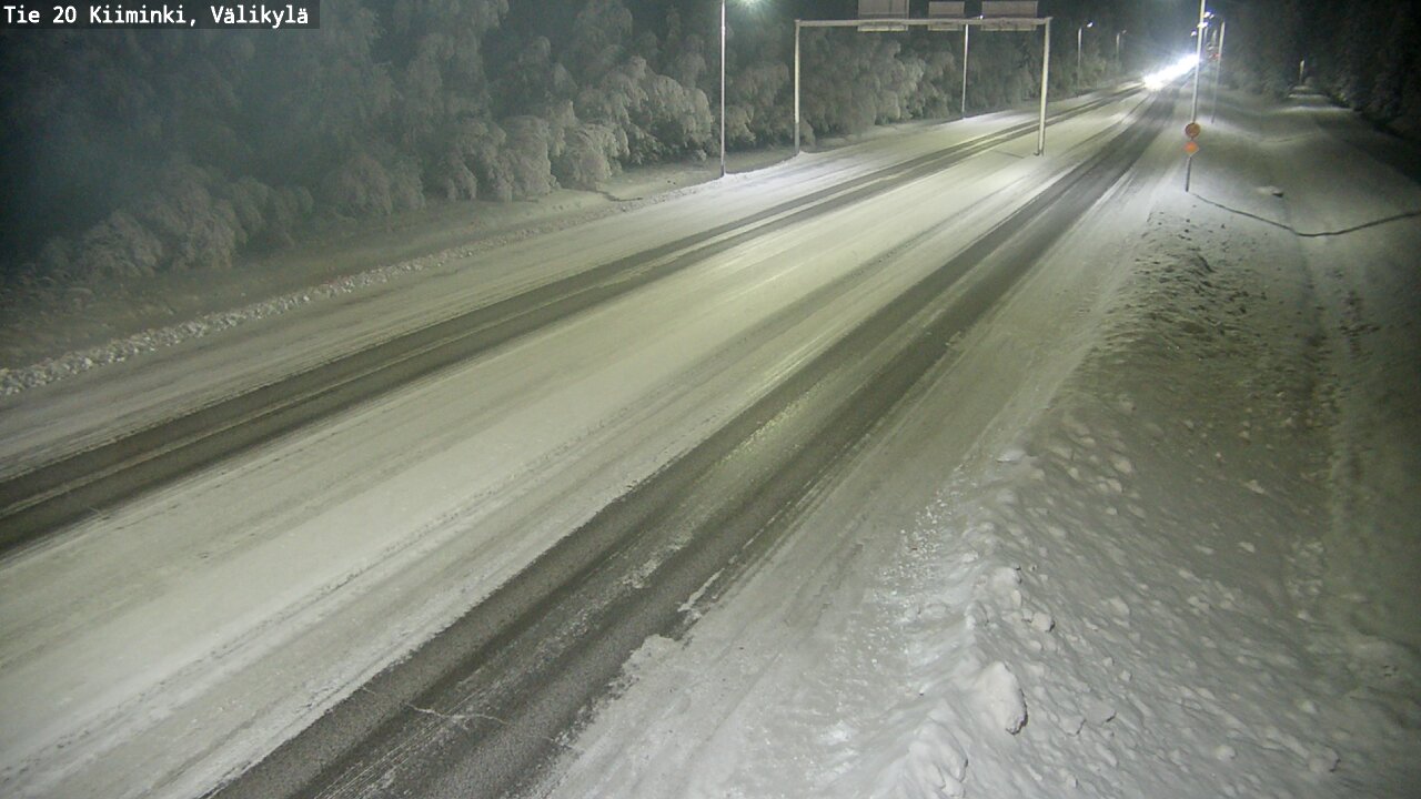 Kelikamerat Kuva Tie 20 Oulu Kiiminki, Välikylä, Oulu, Pohjois-Pohjanmaa