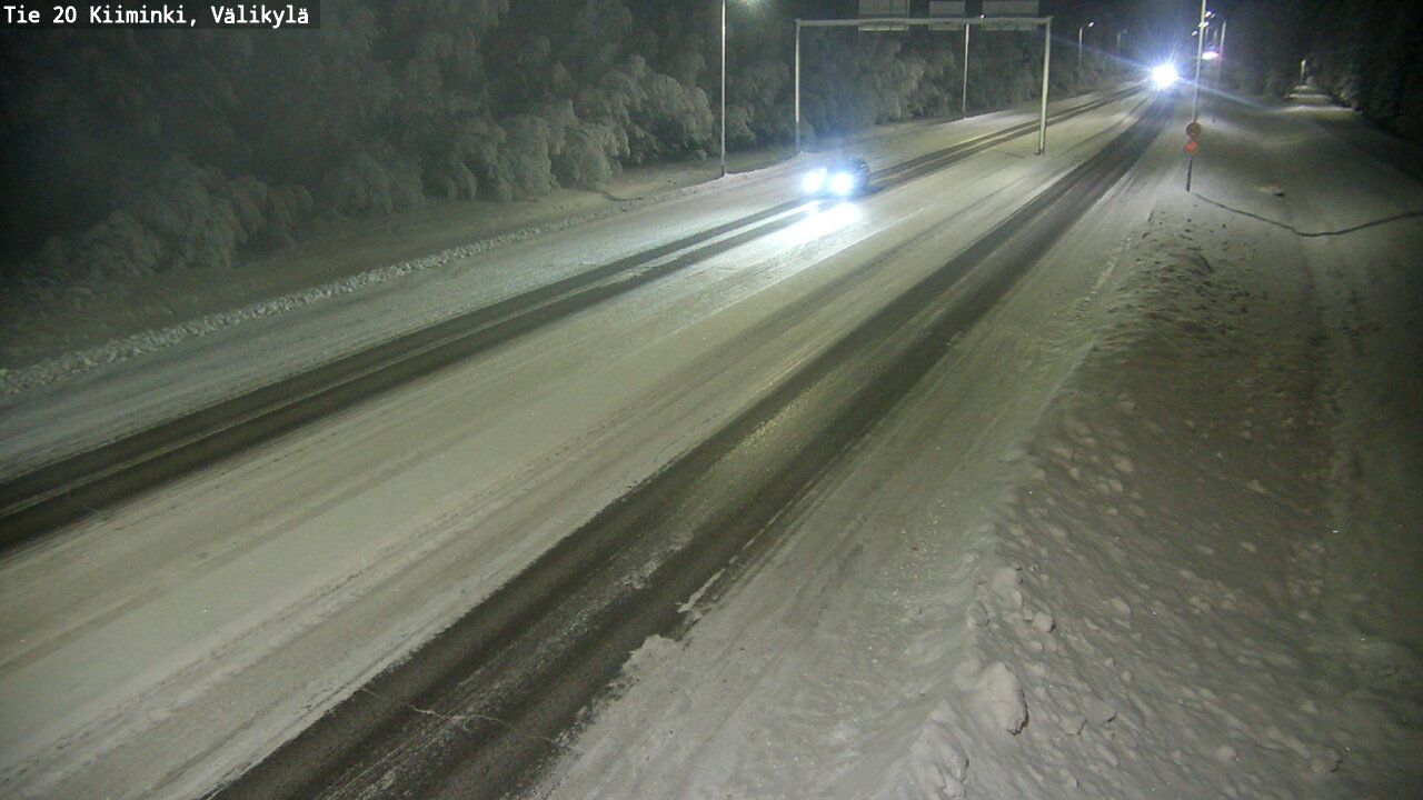 Kelikamerat Kuva Tie 20 Oulu Kiiminki, Välikylä, Oulu, Pohjois-Pohjanmaa