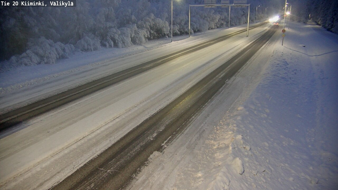 Kelikamerat Kuva Tie 20 Oulu Kiiminki, Välikylä, Oulu, Pohjois-Pohjanmaa