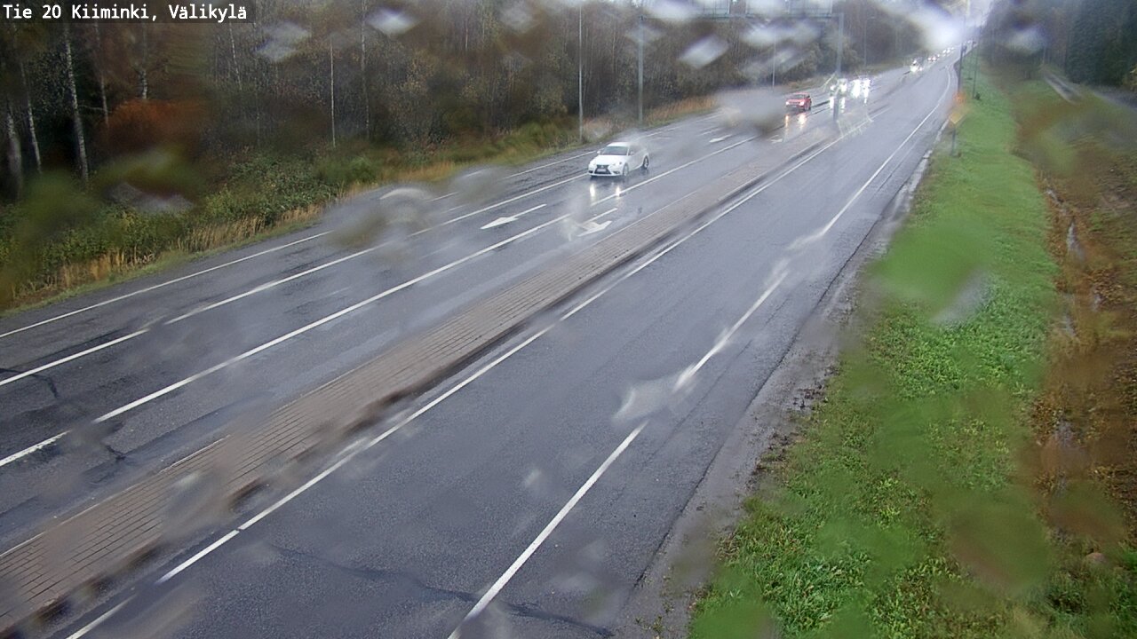 Weather Camera Image Väg 20 Uleåborg Kiiminki, Välikylä, Oulu, Pohjois-Pohjanmaa