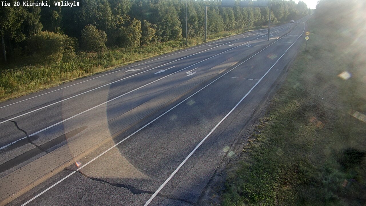 Kelikamerat Kuva Tie 20 Oulu Kiiminki, Välikylä, Oulu, Pohjois-Pohjanmaa