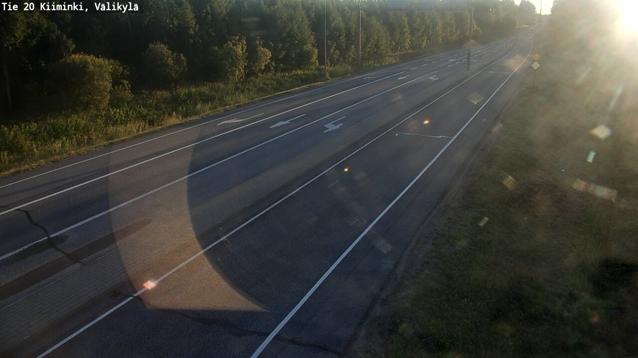 Kelikamerat Kuva Tie 20 Oulu Kiiminki, Välikylä, Oulu, Pohjois-Pohjanmaa