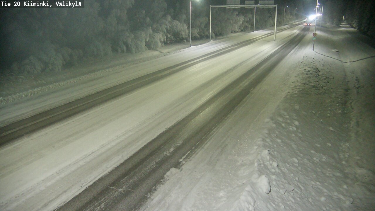 Kelikamerat Kuva Tie 20 Oulu Kiiminki, Välikylä, Oulu, Pohjois-Pohjanmaa