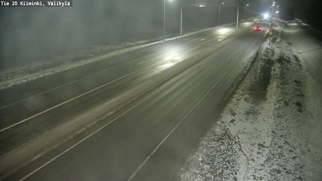 Kelikamerat Kuva Tie 20 Oulu Kiiminki, Välikylä, Oulu, Pohjois-Pohjanmaa