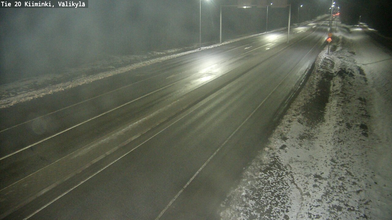 Kelikamerat Kuva Tie 20 Oulu Kiiminki, Välikylä, Oulu, Pohjois-Pohjanmaa