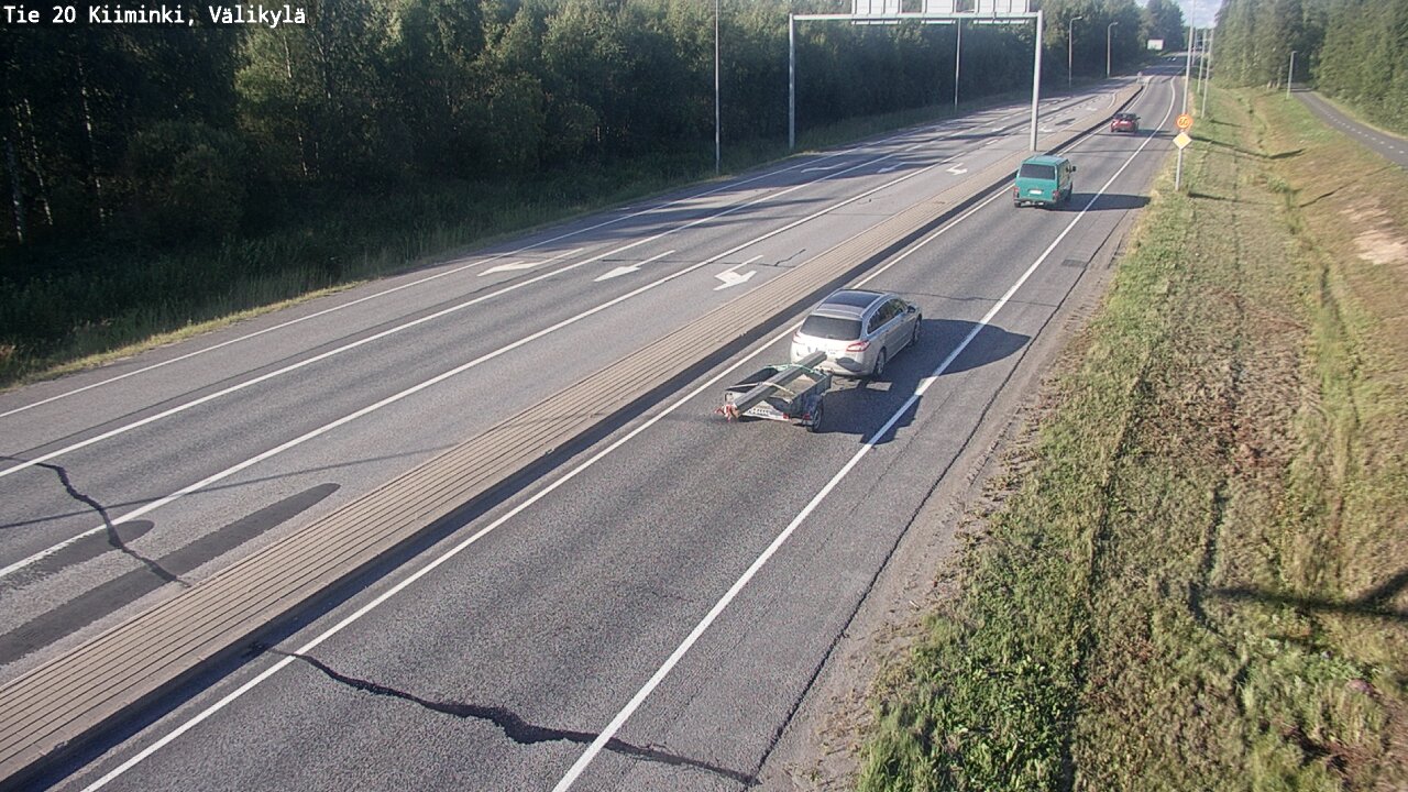 Kelikamerat Kuva Tie 20 Oulu Kiiminki, Välikylä, Oulu, Pohjois-Pohjanmaa