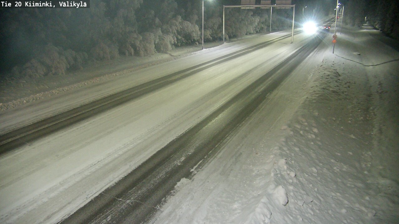 Kelikamerat Kuva Tie 20 Oulu Kiiminki, Välikylä, Oulu, Pohjois-Pohjanmaa