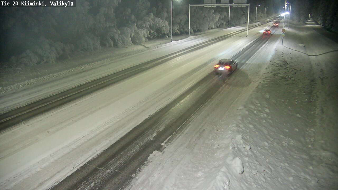 Kelikamerat Kuva Tie 20 Oulu Kiiminki, Välikylä, Oulu, Pohjois-Pohjanmaa