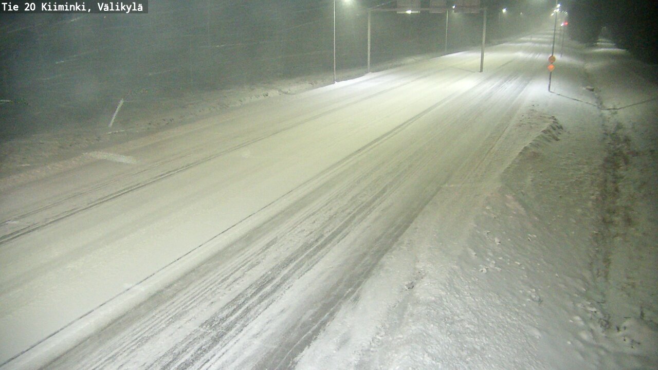 Kelikamerat Kuva Tie 20 Oulu Kiiminki, Välikylä, Oulu, Pohjois-Pohjanmaa