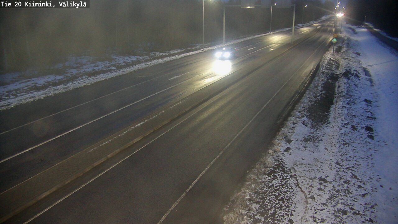 Kelikamerat Kuva Tie 20 Oulu Kiiminki, Välikylä, Oulu, Pohjois-Pohjanmaa