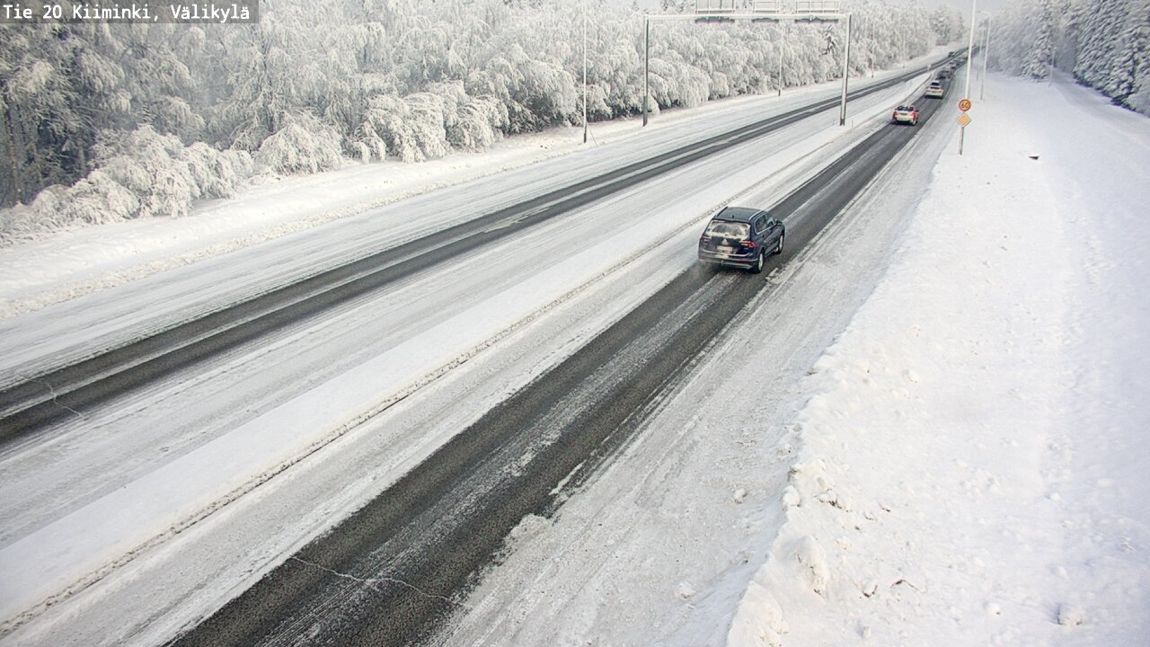 Weather Camera Image Road 20 Oulu Kiiminki, Välikylä, Oulu, Pohjois-Pohjanmaa