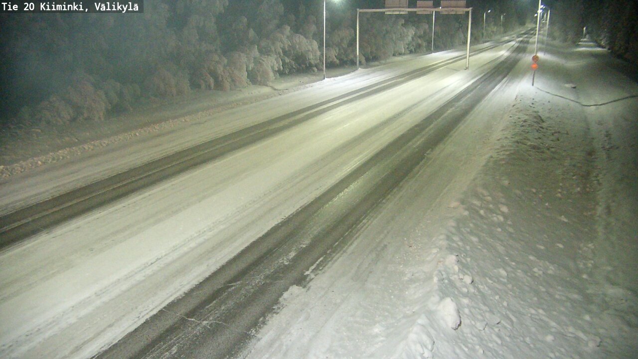 Kelikamerat Kuva Tie 20 Oulu Kiiminki, Välikylä, Oulu, Pohjois-Pohjanmaa