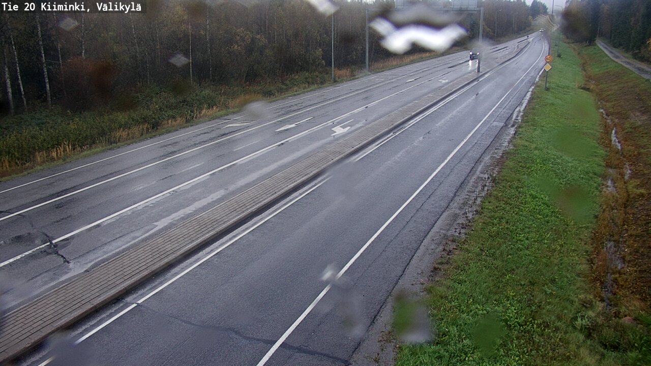 Weather Camera Image Road 20 Oulu Kiiminki, Välikylä, Oulu, Pohjois-Pohjanmaa