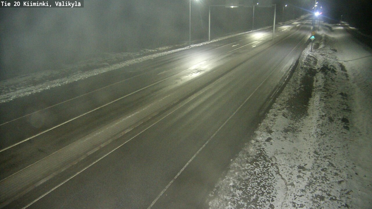 Kelikamerat Kuva Tie 20 Oulu Kiiminki, Välikylä, Oulu, Pohjois-Pohjanmaa