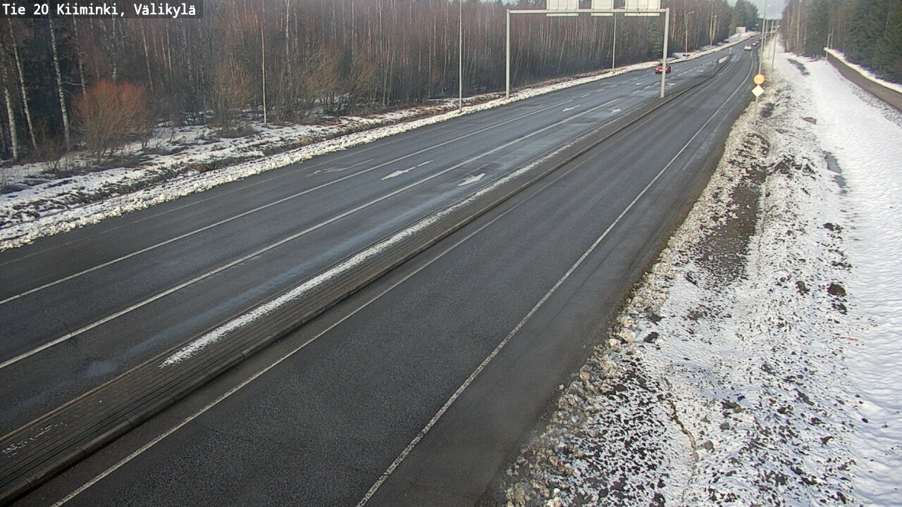 Kelikamerat Kuva Tie 20 Oulu Kiiminki, Välikylä, Oulu, Pohjois-Pohjanmaa