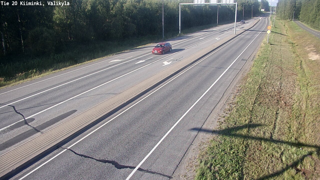 Kelikamerat Kuva Tie 20 Oulu Kiiminki, Välikylä, Oulu, Pohjois-Pohjanmaa