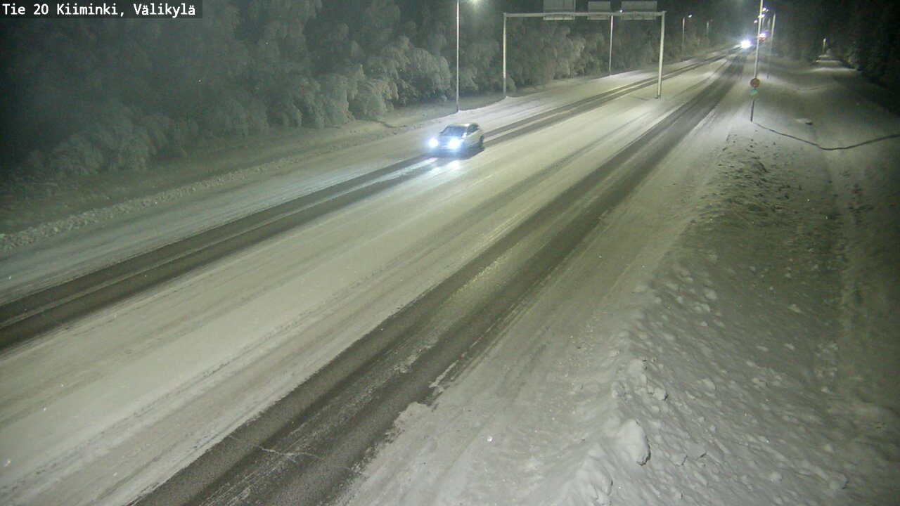 Kelikamerat Kuva Tie 20 Oulu Kiiminki, Välikylä, Oulu, Pohjois-Pohjanmaa