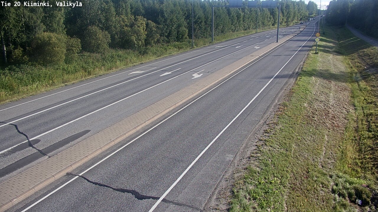 Kelikamerat Kuva Tie 20 Oulu Kiiminki, Välikylä, Oulu, Pohjois-Pohjanmaa
