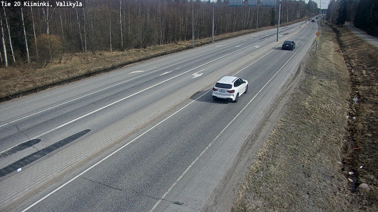 Weather Camera Image Road 20 Oulu Kiiminki, Välikylä, Oulu, Pohjois-Pohjanmaa