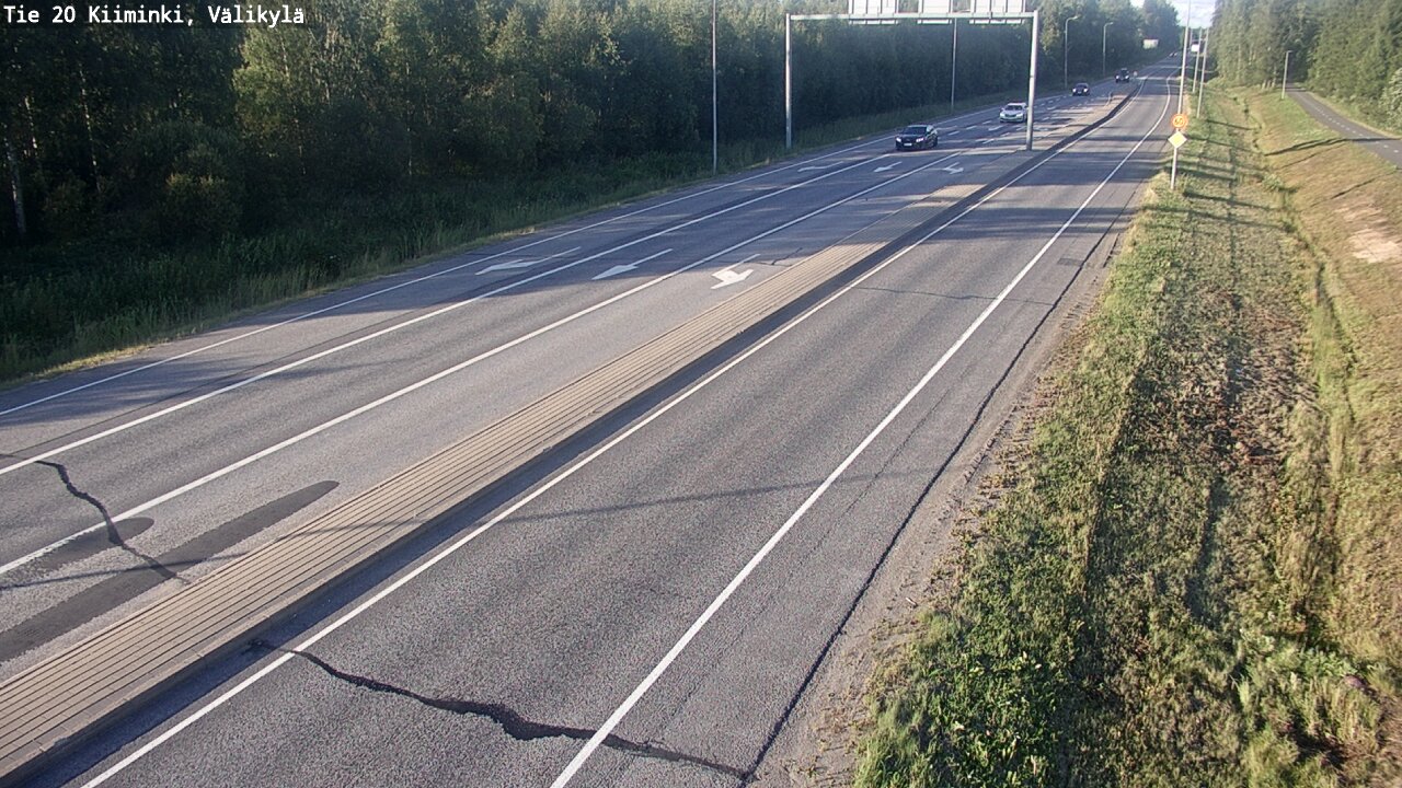 Kelikamerat Kuva Tie 20 Oulu Kiiminki, Välikylä, Oulu, Pohjois-Pohjanmaa