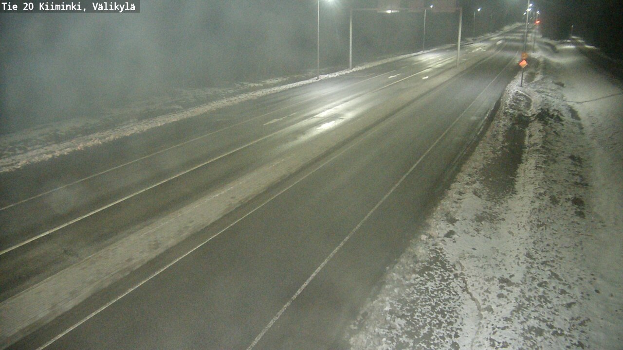 Kelikamerat Kuva Tie 20 Oulu Kiiminki, Välikylä, Oulu, Pohjois-Pohjanmaa