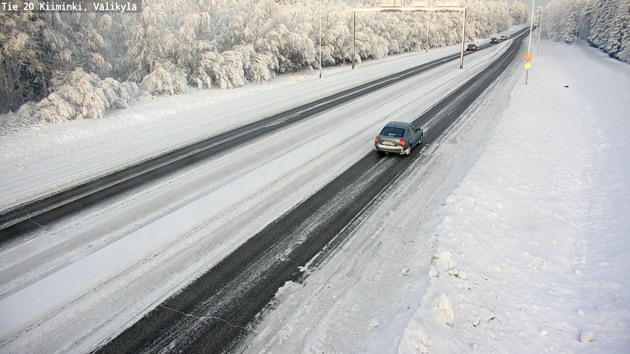Kelikamerat Kuva Tie 20 Oulu Kiiminki, Välikylä, Oulu, Pohjois-Pohjanmaa