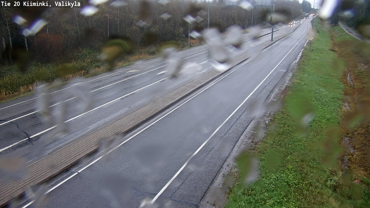 Weather Camera Image Väg 20 Uleåborg Kiiminki, Välikylä, Oulu, Pohjois-Pohjanmaa