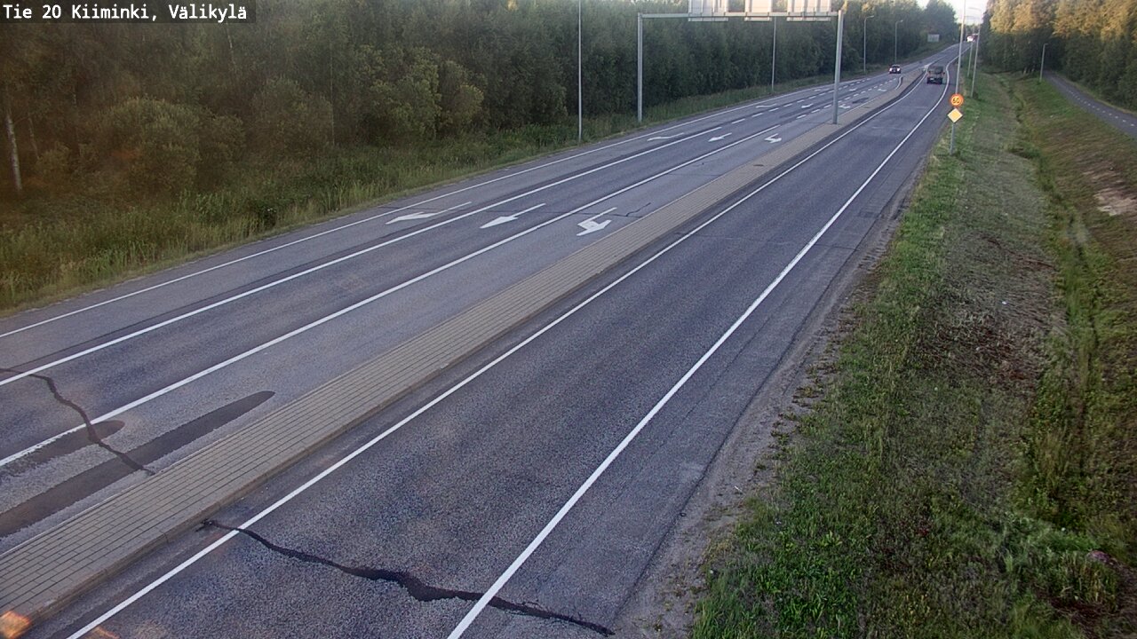 Kelikamerat Kuva Tie 20 Oulu Kiiminki, Välikylä, Oulu, Pohjois-Pohjanmaa