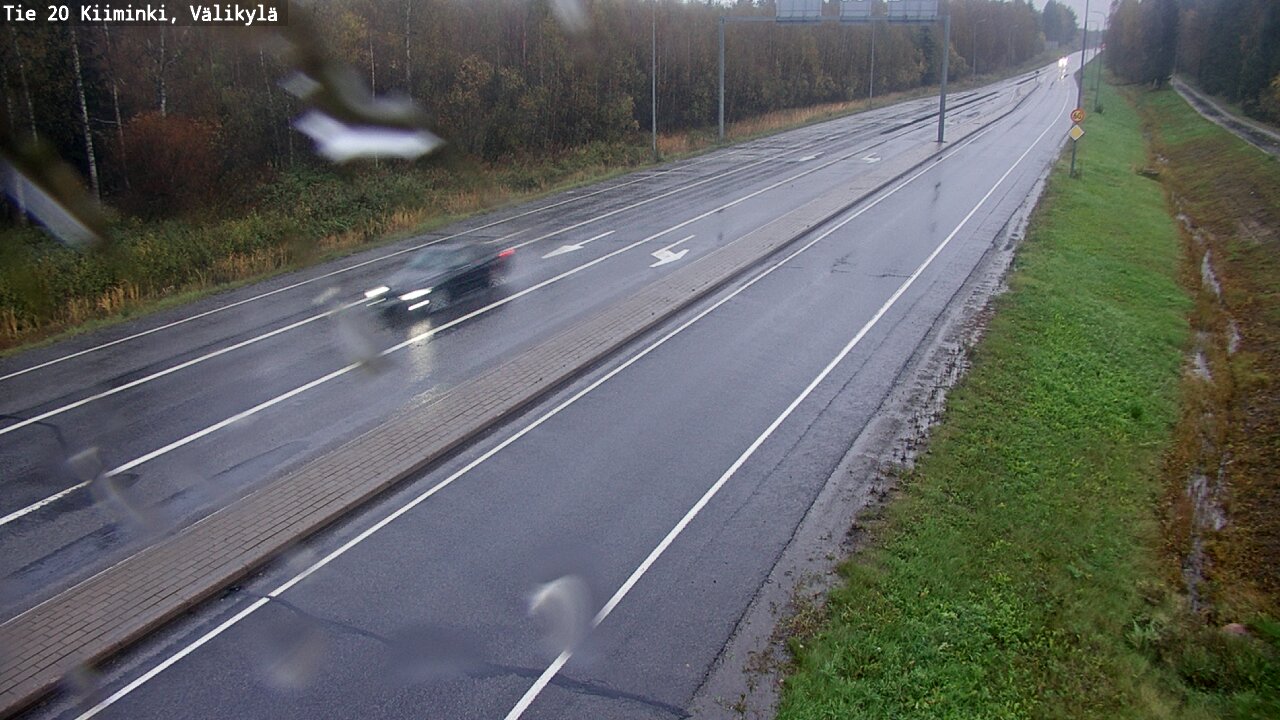 Weather Camera Image Road 20 Oulu Kiiminki, Välikylä, Oulu, Pohjois-Pohjanmaa
