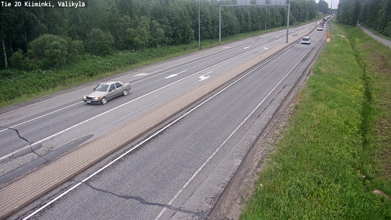 Kelikamerat Kuva Tie 20 Oulu Kiiminki, Välikylä, Oulu, Pohjois-Pohjanmaa