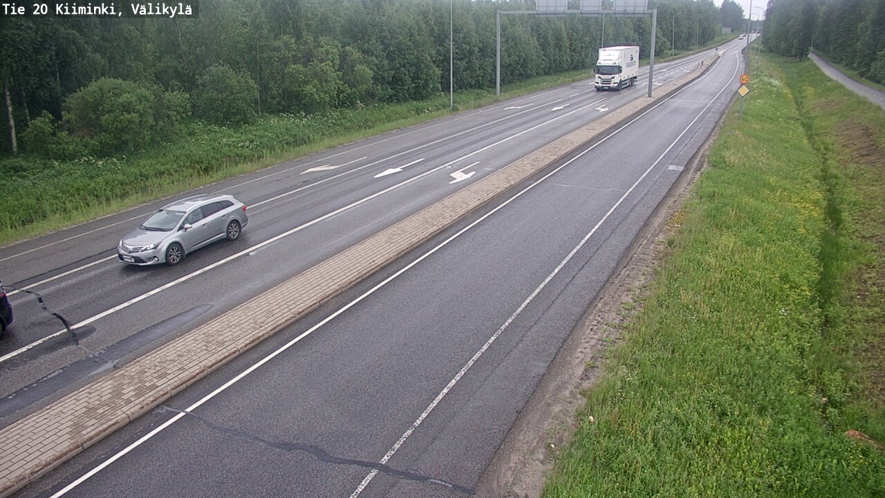 Kelikamerat Kuva Tie 20 Oulu Kiiminki, Välikylä, Oulu, Pohjois-Pohjanmaa