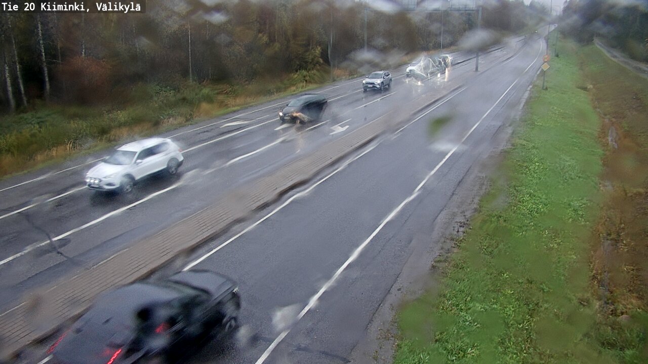 Weather Camera Image Väg 20 Uleåborg Kiiminki, Välikylä, Oulu, Pohjois-Pohjanmaa
